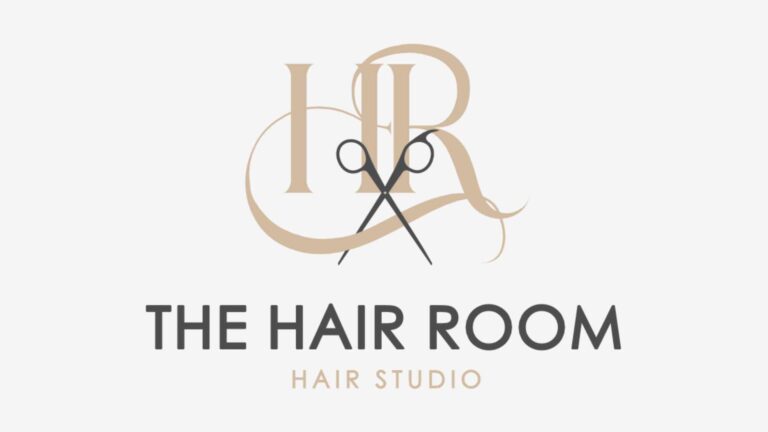 The Hair Room case study logo